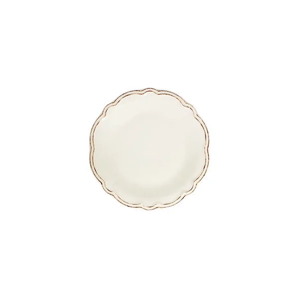 Retro Fulya Düz Tabak 15 cm